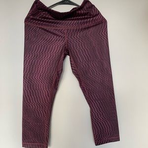 Lululemon crop leggings size 10